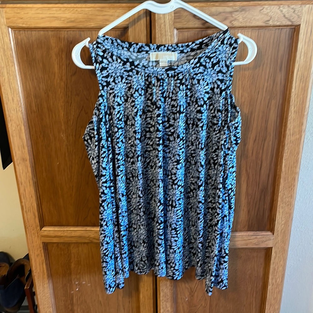 Michael Kors cold shoulder top